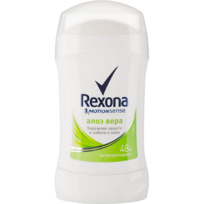 Изображение товара Дезодорант-стик Rexona Алоэ Вера для женщин 40 мл надежная защита