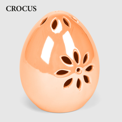 Изображение товара Яйцо фарфоровое Crocus розовое с LED 9,2 см Изображение товара Яйцо фарфоровое Crocus розовое с LED 9,2 см