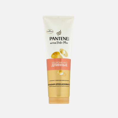 Изображение товара Бальзам-ополаскиватель Pantene Nutri-Plex Бесконечно длинные для поврежденных волос