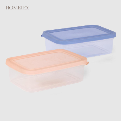Изображение товара Контейнер для хранения Hometex Gold rectangle 1, 5 л - стильный и практичный