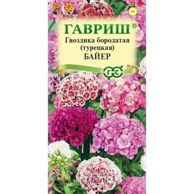 Изображение товара Семена Гавриш Гвоздика бородатая (турецкая) Байер /махровая/ смесь 0,1 г DH