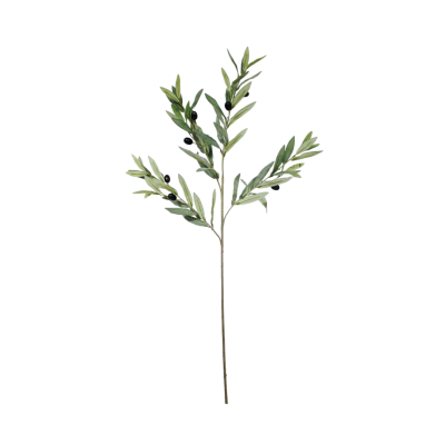 Изображение товара Искусственная ветка оливы Конэко-О 96 см для интерьера