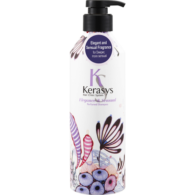 Изображение товара Шампунь KeraSys Elegance & Sensual Perfumed Shampoo 600 мл для тонких и ослабленных волос