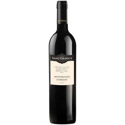 Изображение товара Вино красное сухое Fratelli Martini, "Sant'Orsola" Montepulciano d'Abruzzo DOC 0.75л