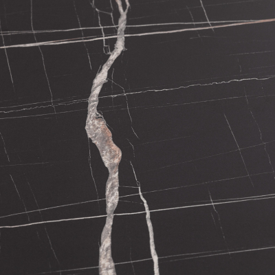 Изображение товара Стол TC черный мрамор ЛДСП, HPL 130+30х75х75 см