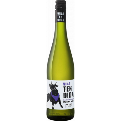 Изображение товара Вино белое полусладкое Vina Tendida 0.75л из Валенсии