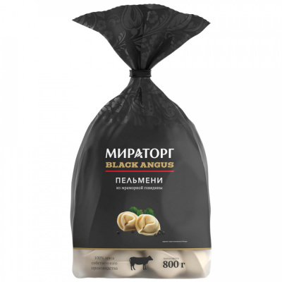 Изображение товара Пельмени Мираторг из мраморной говядины, 800 г