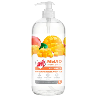 Изображение товара Жидкое мыло для рук Haus Herz Seife Манго 1 л