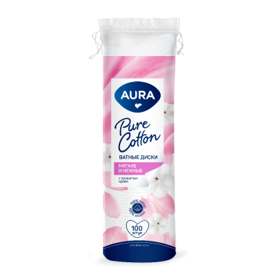 Изображение товара Диски ватные AURA 100 шт