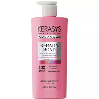 Изображение товара Маска KeraSys advanced keratin bond 600 мл для восстановления волос Изображение товара Маска KeraSys advanced keratin bond 600 мл для восстановления волос