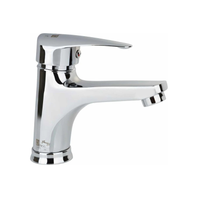 Изображение товара Современный однорычажный смеситель Risco Aida для раковины хромированный Изображение товара Современный однорычажный смеситель Risco Aida для раковины хромированный