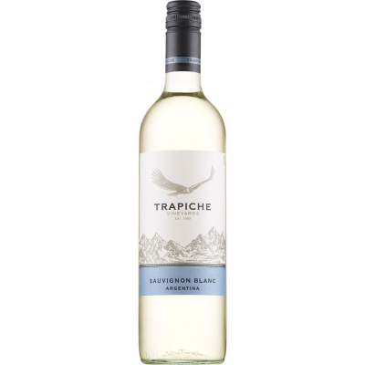 Изображение товара Вино белое сухое Trapiche, Sauvignon Blanc 0.75л