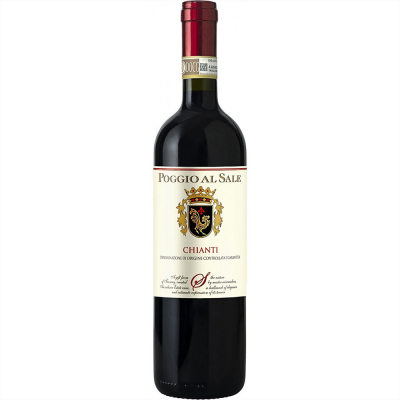 Изображение товара Вино красное сухое "Poggio al Sale" Chianti DOCG 0,75 л Изображение товара Вино красное сухое "Poggio al Sale" Chianti DOCG 0,75 л