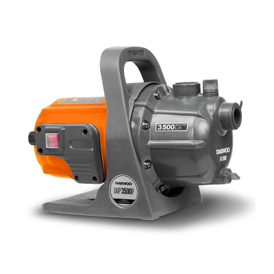Изображение товара Садовый насос DAEWOO DGP 3500P мощность 900 Вт, напор 44 м, диаметр 1 дюйм