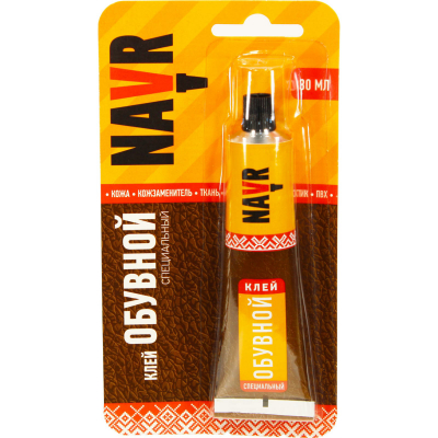 Изображение товара Специальный обувной клей Navr 30 мл быстросохнущий водостойкий для ремонта обуви