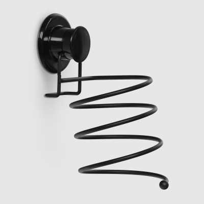 Изображение товара Держатель для фена Suntel с вакуумным креплением черный