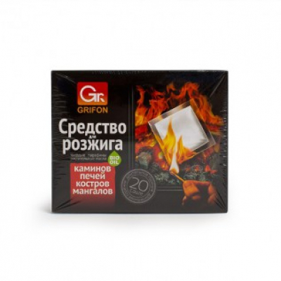 Изображение товара Средство Grifon для розжига мангалов и костров 120 г