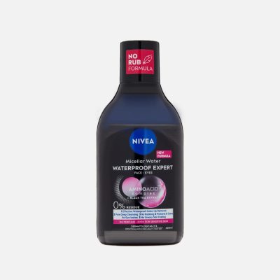 Изображение товара Мицеллярная вода Nivea Waterproof expert 400 мл для стойкого макияжа