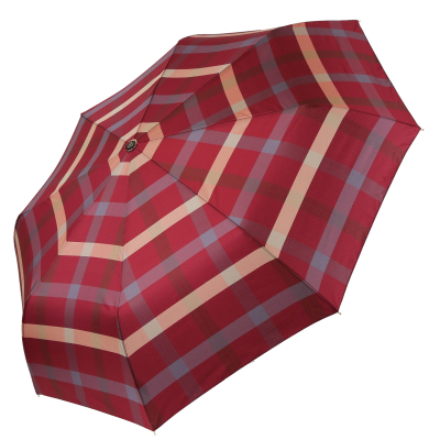 Изображение товара Зонт женcкий Fabretti автоматический 3 сложения Клетка UFQ0024-4