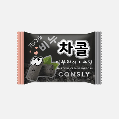Изображение товара Мыло Consly выравнивающее с древесным углём 150 г