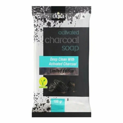 Изображение товара Мыло твердое кусковое Doxa c активированным углем 100г