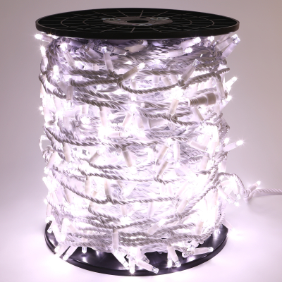 Изображение товара Электрогирлянда Shanghai universe 1000 LED белый, белый кабель