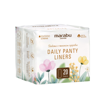 Изображение товара Прокладки ежедневные Marabu Марабу гигиенические 20 шт