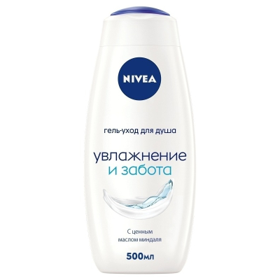 Изображение товара Крем-гель для душа Nivea Нежное увлажнение 500 мл