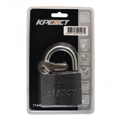 Изображение товара Замок навесной КРЕОСТ 75 мм