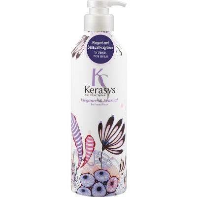 Изображение товара Кондиционер для тонких и ослабленных волос KeraSys Elegance & Sensual 600 мл Изображение товара Кондиционер для тонких и ослабленных волос KeraSys Elegance & Sensual 600 мл