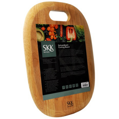 Изображение товара Овальная разделочная доска из дерева 36х26 см немецкое качество Skk