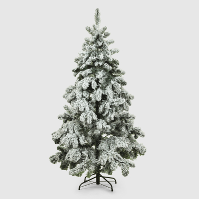 Изображение товара Искусственная елка Царь-Елка Венеция флокированная 210 см для праздничного декора