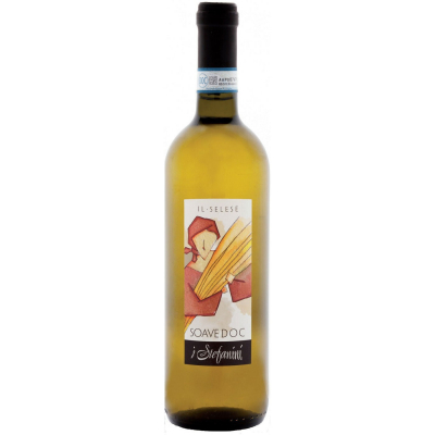 Изображение товара Белое сухое вино I Stefanini Il Selese Soave DOC 0.75 л Итальянское вино