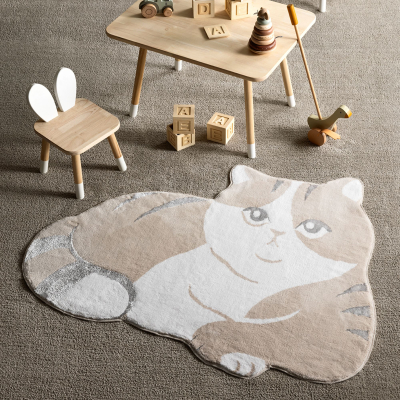 Изображение товара Коврик Togas Китти бежевый D-120 см, 1 пр.