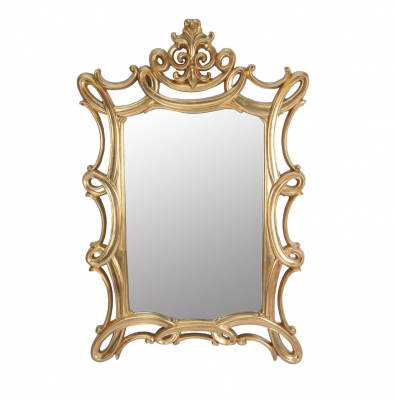 Изображение товара Настенное зеркало Glasar 139x5x91см в дворцовом стиле с золотой отделкой Изображение товара Настенное зеркало Glasar 139x5x91см в дворцовом стиле с золотой отделкой