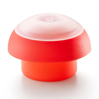 Изображение товара Форма Lekue для приготовления яиц в СВЧ круглая красная