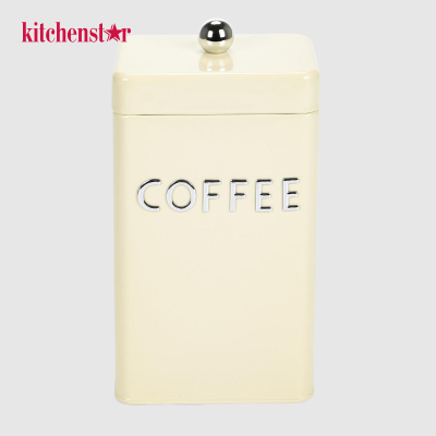 Изображение товара Банка для хранения кофе Kitchenstar цвет молочный 1,5 л