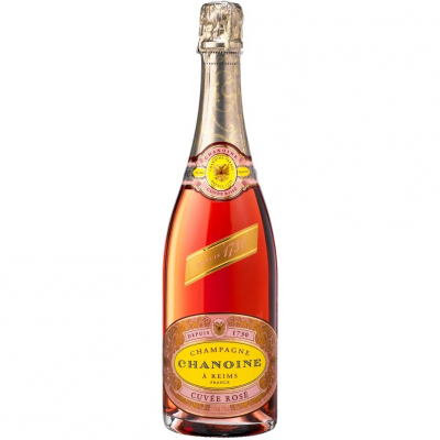 Изображение товара Шампанское Chanoine Cuvee Rose Brut, розовое, сухое, 0,75 л