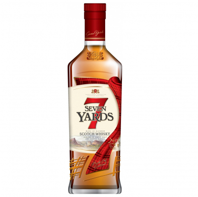 Изображение товара Виски купажированный "Seven Yards" Blended, 0.5 л