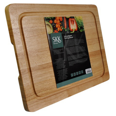 Изображение товара Доска разделочная светлая с желобом 40.5х30.5х2 см Skk