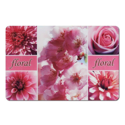 Изображение товара Подставка под горячее 43,5х28,5 см розовые цветы Zeller