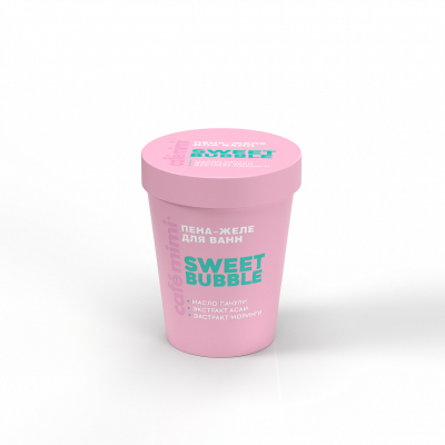 Изображение товара Пена-желе для ванн Cafemimi sweet bubble 200 мл с ароматом кокоса Изображение товара Пена-желе для ванн Cafemimi sweet bubble 200 мл с ароматом кокоса