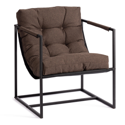 Изображение товара Кресло TC Charli/Чарли рогожка, коричневый, 3М7-147, 70х70х84 см