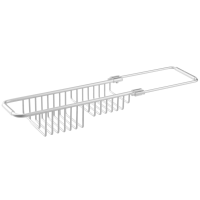 Изображение товара Органайзер на раковину Interdesign телескопический для губок и моющих средств алюминиевый 48,3х10,8х6,6 см