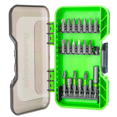 Изображение товара Набор бит в кейсе Greenworks 2944007
