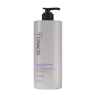 Изображение товара Бальзам Sowel Keratin Repair 1 л для восстановления и увлажнения волос