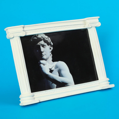 Изображение товара Фоторамка Kersten Column 13х18 см белая прямоугольная из полирезин