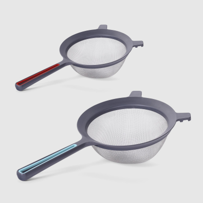 Изображение товара Дуршлаг Baroness Kitchen большой с ручкой 22 см в ассортименте