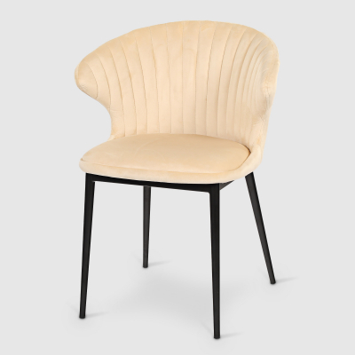 Изображение товара Стул Shengfang Эмили светло-бежевый высокого качества для дома и офиса