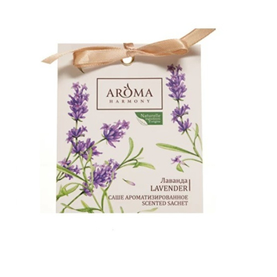 Изображение товара Саше ароматическое Aroma Harmony Lavender, 10 гр - Лаванда Изображение товара Саше ароматическое Aroma Harmony Lavender, 10 гр - Лаванда